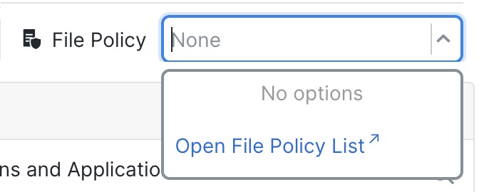 File Policy