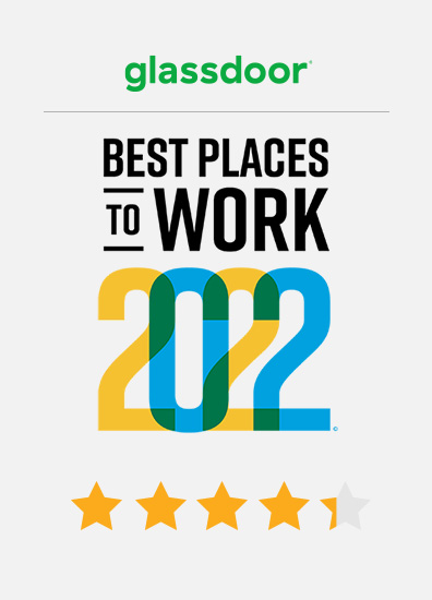 Graphic of Cisco’s ranking in Glassdoor’s 2022 Best Places to Work list.