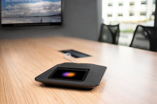 Webex Room Phone on table