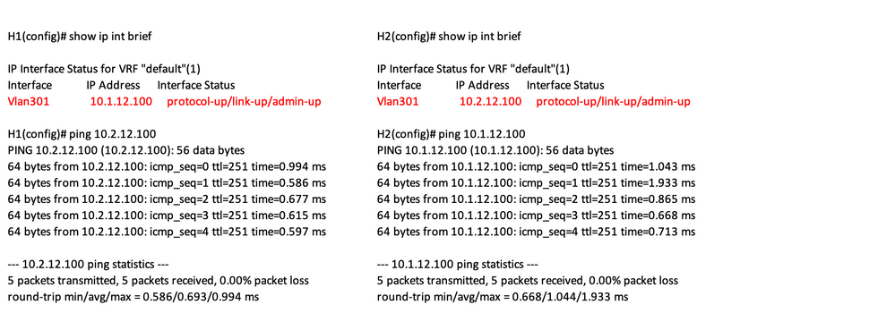 Verifying host reachability